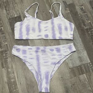Purple TieDye Bikini